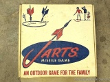 Jarts brand lawn dart PARTS and original box.