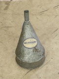 Behrens No. 60 galvanized funnel is 14