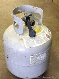 No shipping. 20 lb propane cylinder with contents and newer OPD style valve.