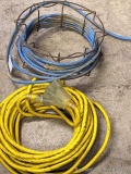 12 gauge triple feed extension cord is around 50'; other extension cord.