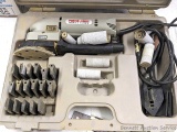 Porter Cable profile sander kit with case.