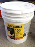Conco Pro Interior flat bright white paint, almost 5 gallon bucket feels full.