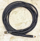 26' long pressure washer hose is in good condition.