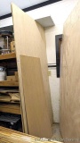 Two full sheets Ultra-Ply Premium Underlayment veneer face cabinetry plywood are each approx 3/8