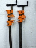 Pair of 4' Pony clamps on 3/4