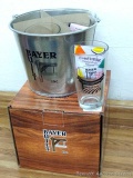 Bayer Built promotional drinking set is new and incl 6