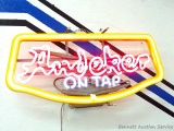 No Shipping. Andeker On Tap neon light is in good condition and works, about 24