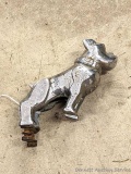 Mac bulldog hood ornament patent 87931 is 5-1/2