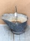 Pickup in Rib Lake. Coal / ash scuttle bucket measures 17