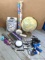 Pickup in Rib Lake. Office and household supplies including world globe, wall clock, label maker,