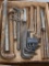 Pickup in Rib Lake. Cold chisels, punches, hex wrenches, reamer, more.