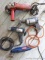 Pickup in Rib Lake. Ryobi, Milwaukee and other tools including angle grinder, heat gun, drill, and