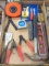 Pickup in Rib Lake. Lufkin tape measure, Klein wire strippers, level, hammer, snap ring pliers,