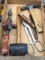 Pickup in Rib Lake. Stanley No. 25 angle gauge, Dunlap hand drill, Stanley stubby hammer, more.