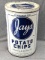 Jays Potato Chips tin; measures 7-1/2