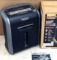 Very nice Fellowes Refurbished 79ci cross-cut paper shredder with box and manual. Cuts both vertical
