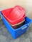 Sterilite 35 gal and four other totes great for filling with your Bennet purchases. Look through all