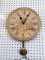 Howard Miller 'The Argyll Tavern' quartz wall clock is about 13