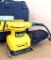 DeWalt DW411 palm grip sander comes with case, manual, sanding sheets, more. Runs and has a good