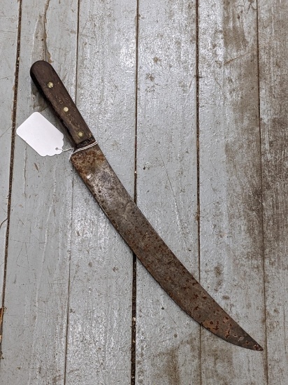 Pickup in Rib Lake. Vintage Dexter Model 32914 butchering or chef's knife is about 19-1/2" long