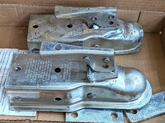 Pickup in Rib Lake. Master Lock Model 2834 trailer ball coupler takes 1-7/8" ball; other similar