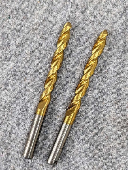 Pair of 5/16" Leader Bits. Appear to be new and unused.