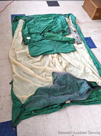 Vintage tent by REI Co-Op looks to be in good condition and measures about 5' x 7'. Needs to be