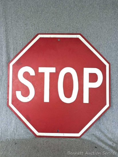 2' Stop sign would look great in your shop.