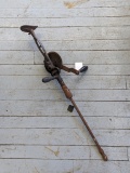Pickup in Rib Lake. Awesome vintage two speed Millers Falls breast drill with built-in handle