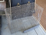 Pickup in Rib Lake. Cage for small livestock; measures 12