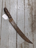 Pickup in Rib Lake. Vintage Dexter Model 32914 butchering or chef's knife is about 19-1/2