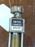 Pickup in Rib Lake. Smith's argon flowmeter for 30 psig inlet pressure. Ball and glass look good,