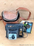 Pickup in Rib Lake. Vintage Kodak Handle 2 Instant Camera with case, manual, and some flip-flash