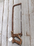 Pickup in Rib Lake. Vintage meat saw is about 28