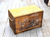 Pickup in Rib Lake. Nice wooden Whitetail Deer Buck box would be great to hold cards and poker chips