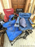 Pickup in Rib Lake. Gander Mountain camp chair with 225 lb capacity, other folding lawn chairs as