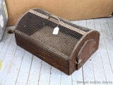 Pickup in Rib Lake. Adorable handcrafted small livestock carrying cage perfect for rabbits, guinea