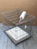 Pickup in Rib Lake. Small pet or livestock cage measures approx 24