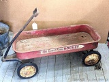 Pickup in Rib Lake. Vintage Coast King Rocket kids' wagon. Hard rubber wheels, bed of wagon has some