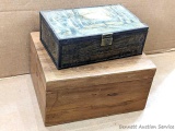 Pickup in Rib Lake. Vintage jewelry or trinket box has a mirrored lid, box measures 10