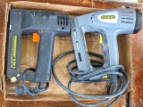 Pickup in Rib Lake. Stanley and Proshooter brand electric staple guns.