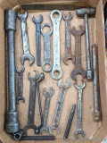 Pickup in Rib Lake. Vintage wrenches, punches, more. Longest piece measures 16