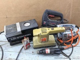 Pickup in Rib Lake. Will ship without liquid. Dremel brand Moto-Tool, Black and Decker jig saw and