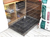 Pickup in Rib Lake. Large Petmate dog crate is 42