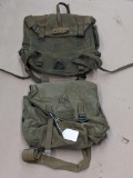 Pickup in Rib Lake. Two US Military packs. One is marked Field Combat 1945. Both in good shape.