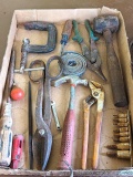 Pickup in Rib Lake. Hammers, tin snips, clamps, and more.