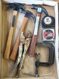 Pickup in Rib Lake. Hammers, tape measures, clamps, more.