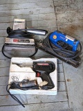 Pickup in Rib Lake. Power Kraft sander, #902 Deluxe heat bond iron, and a Weller soldering iron.