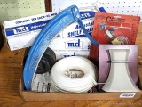 Pickup in Rib Lake. M-D adjustable shelf brackets, weed eater string and head, sand paper, more.