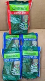 Five bags of Premium grass seed incl bare spot mix and sunny mix.